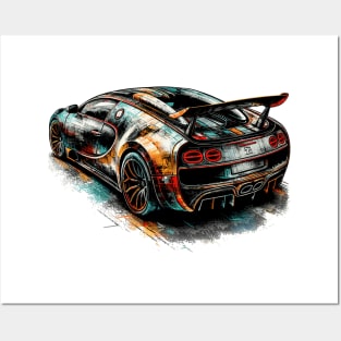 Bugatti Veyron Posters and Art